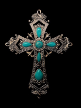 Turquoise Cross Inspirational