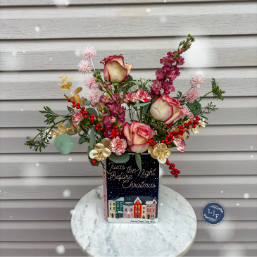Twas the Night Before Christmas  in Arnaudville, LA | La Jonction Florist Wedding & Event Planner