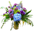Twilight Garden Vase Arrangement