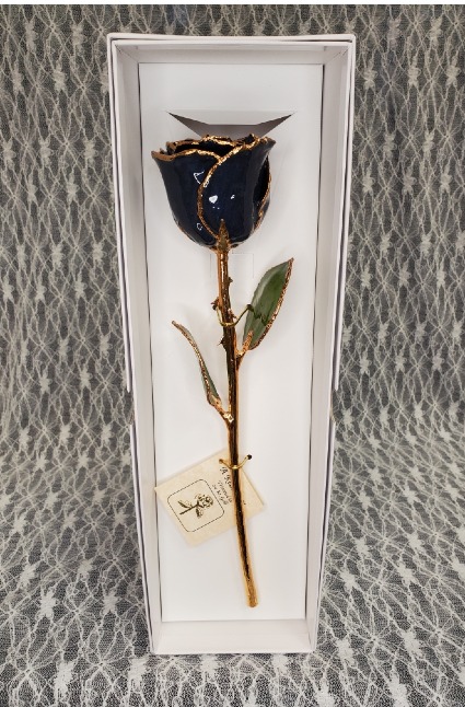 Twilight Pearl Gold Dipped Rose 