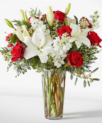 Twinkle Lights Vase Arrangement