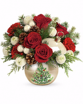 Twinkling Ornament Arrangement