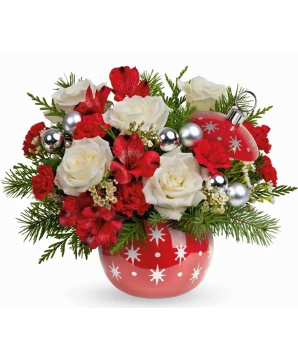 Twinkling Stars Christmas Bouquet Ornament Theme'd Christmas Bouquet