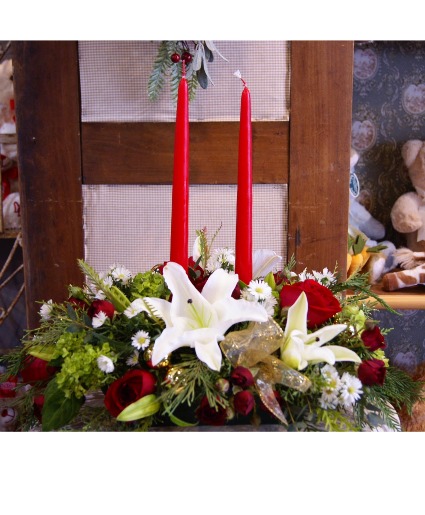 Designers Choice Two Candle Centerpiece 