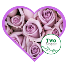 Two Dozen Lavender Rose Bouquet 