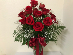 Two dozen Red Roses Valentine Flowers