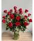Two dozen red roses JUNE ROSE SPECIAL Vase Arrangement *Save $20.00
