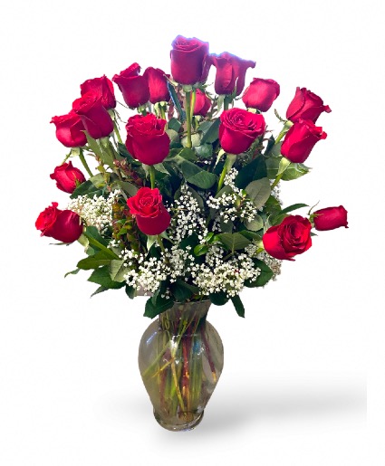 You're In My Heart!! Two Dozens Long Stems   Roses  