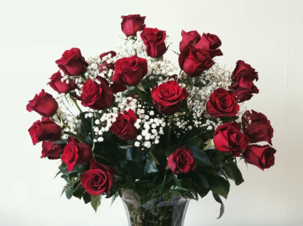 Two Dozen Valentines Day Arrangment Valentine