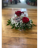 Two Hearts arrangement