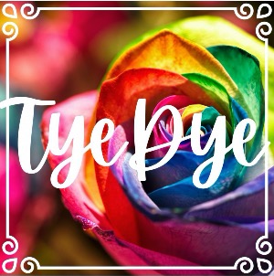 Tye Dye Roses 