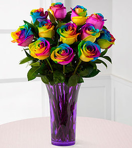 Tye Dye Roses