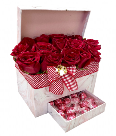Ultimate Appreciation Boxed Roses & Chocolates
