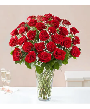 Ultimate Elegance Long Stem Red Roses 