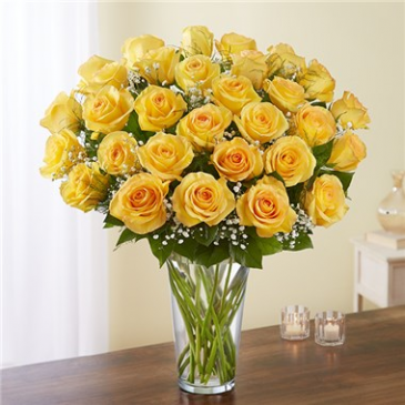 Ultimate Elegance™ Long Stem Yellow Roses