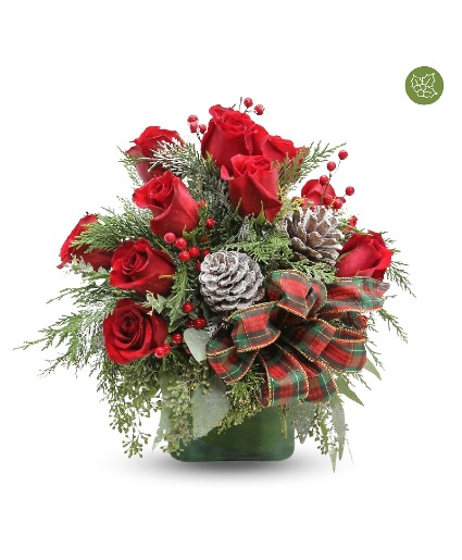 Under the Mistletoe Fresh Arrangement