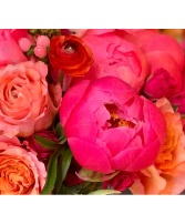 Under The Sea : Peony Designers Choice Vase Arrangement