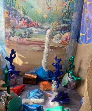 under the sea the selfie station/themeprop perfect forany mermaid pickup only