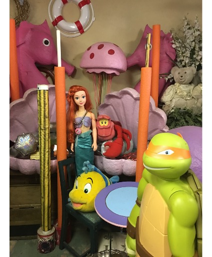 under the sea with ariel rental props
