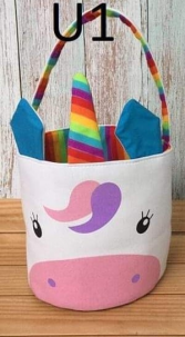 UNICORN EASTER BASKET CANDY BASKET