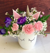 Unicorn Love Mug fresh flowers in Lakeside, California | Finest City Florist