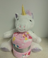 Unicorn Plush with blanket NFS-UPWB 