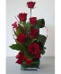 Unique Reds- Half Dozen Floral Arrangement 