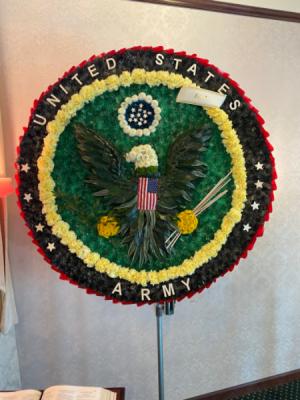 United States Army From the Flowers  From Roma Florist 