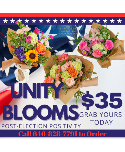 Unity Blooms Hand Tied bouquet
