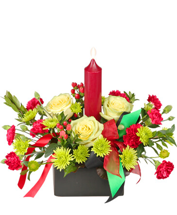 UNITY & TRADITION CENTERPIECE in Blossvale, NY | ROBINSON FLORIST & GIFTS