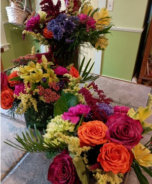 Upper Valley Vibrance Fresh Flower Arrangement