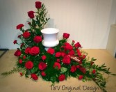 Urn Memorial Wreath T&V Exclusive 
