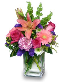 SPRINGTIME REWARD Vase of Flowers