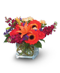INDIAN SUMMER  Vase of Flowers