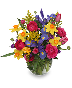 SPRING PROMISES Flower Bouquet in Abbotsford, BC - BUCKETS FRESH