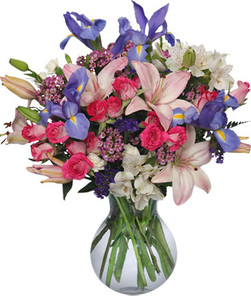 Showered with Love Fresh Flowers in Beaumont, AB | Beau Villa Flowers And Gifts