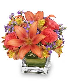Friendly Fall Bouquet Flower Arrangement
