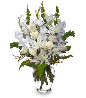 PEACEFUL COMFORT Flowers Sent to the Home in San Rafael, CA | BURNS FLORIST