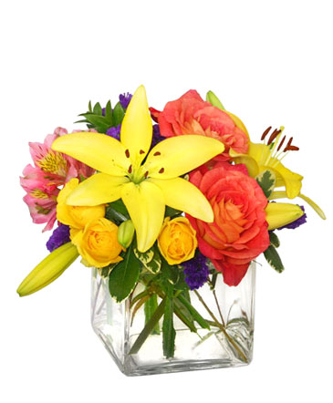 Sweet Success Vase of Flowers in Elizabeth City, NC | Albemarle Floral 