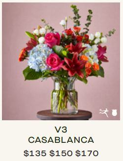 V3 Casablanca FTD Vase Arrangement