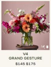 V4 Grand Gesture FTD Vase Arrangement
