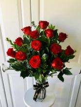 One Dozen Long Stem Red Roses MOST LOVED BY CUSTOMERS