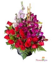 Valentina Love and Romance Flower Arrangement