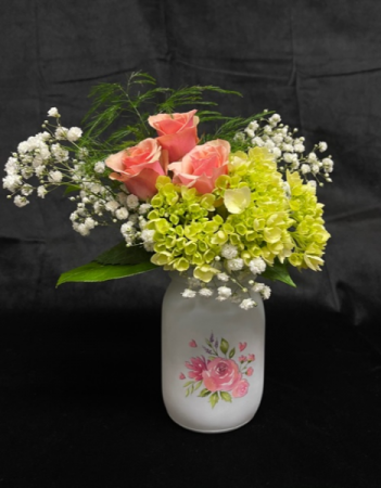 Painted Lady Flower Arrangement
