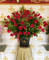 Valentine 40 Roses Box Valentine 40