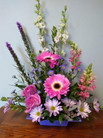Pink Daisy Designer Arrangement