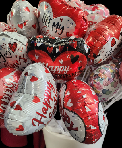 Valentine Air-filled Mylar Balloon 
