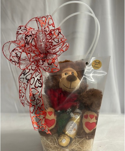 Valentine Bear Brown Valentine Bear Brown