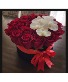 Valentine  Box Rose Valentine Arrangement