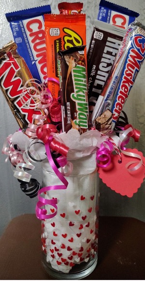 Valentine Candy Bouquet  